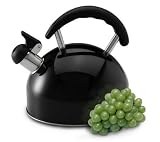 Farberware Vista 2-Quart Teakettle, Black