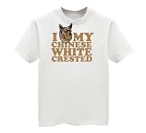 I Love my Chinese White Crested - Youth T-Shirt