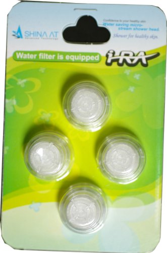 NEWSTONE ミクロストリーム　節水イオン　シャワーヘッド　iRA（アイラ） 交換式　水　フィルター　【SJ-IRA-FILTER】