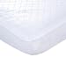 Carter's Keep Me Dry Waterproof Fitted Quilted Crib Pad, White