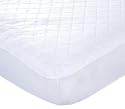 Carter's Keep Me Dry Waterproof Fitted Quilted Crib Pad, White