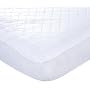 Carters Keep Me Dry Waterproof Fitted Quilted Crib Pad, White