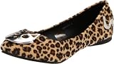T.U.K. Women's A8044L Metal Kitty Ballet Flat