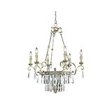 Eurofase Lighting 19359-014 Gold with Antique Silver Classics Victorian 9 Light Clairemont Chandelie