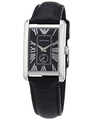 Emporio Armani AR1636 Classic Black Leather Womens Watch