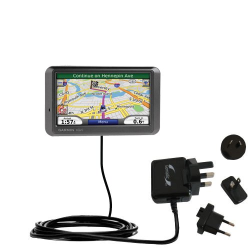 International Wall Home AC Charger for the Garmin Nuvi 760 760T - uses Gomadic TipExchange Technology