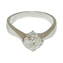 Solitaire Engagement Ring 18ct Gold 0.99 Carat