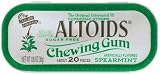 Altoids Chewing Sugar Free Gum, Spearmint, 1.05-Ounce Tins (Pack of 10)