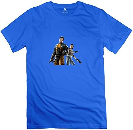 Gordon Freeman And ALYX Vance Cool 100% Cotton RoyalBlue T Shirts For Adult Size S