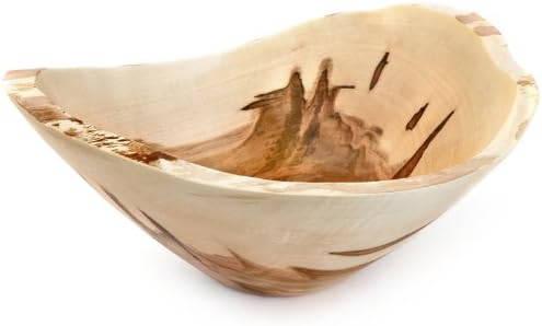 Stinson Studios WBM10 Wane Edge Maple Bowl, 10-12 Serving