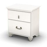 South Shore Noble Collection Night Stand, White