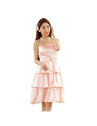 Satin Homecoming Dress  With a Bow(s)