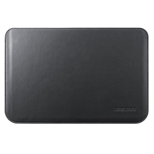 Samsung Original Ledertasche (EFC-1B1L) für Samsung Galaxy Tab 10.1 und 10.1N, schwarz