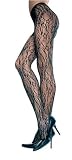 41xToB3SgVL. SL160  Black, Std    Gorgeous Seamless Floral Lace Pantyhose