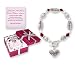 Teacher Silver & Crystal Expressively Yours Bracelet