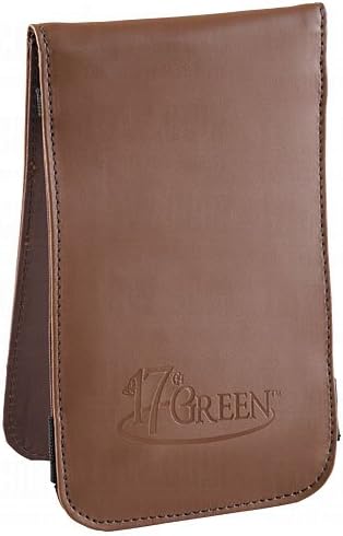 17Th Green Logo Scorecard Holder Brown