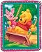 MAKE IT YOURSELF 48 THROW KIT-DISNEY POOH LET'S SWING