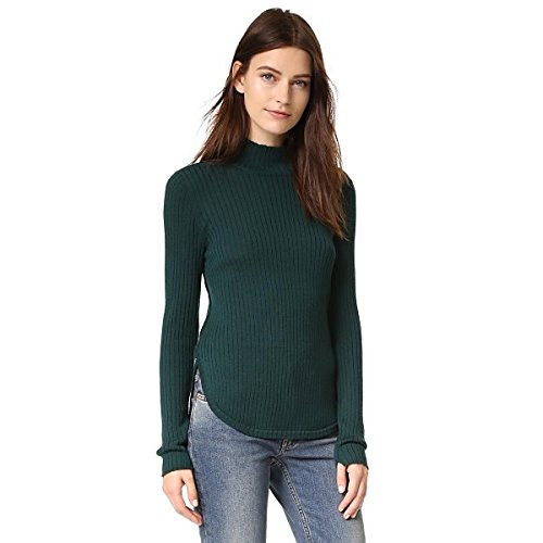 エーエルシー A.L.C. レディース ニット&セーター Bev Sweater Emerald [並行輸入品]