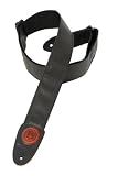 Levy's Leathers MSS7GP-BLK 2-inch Garment Leather Strap,Black