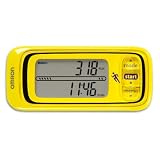Omron HJA-301 Pace and Distance Tracker, Yellow