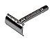 Nobleman's Chrome Double Edge Safety Razor 4 Piece Includes 5 Super-Max Blades