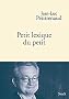 Petit lexique du petit