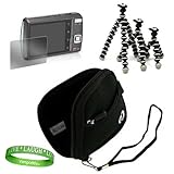 Black Neoprene Cover Case for Canon PowerShot Mini Glove Bag Carrying Sleev ....