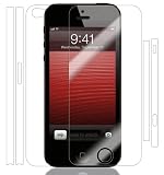Skinomi TechSkin - Apple iPhone 5 Screen Protector Ultra Clear Shield , Full Body Protective Skin , AT&T, Sprint, Verizon Wireless