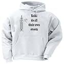 Reiki do all their own stunts Adult Hooded Sweatshirt (Hoodie / Hoody) Various Colors