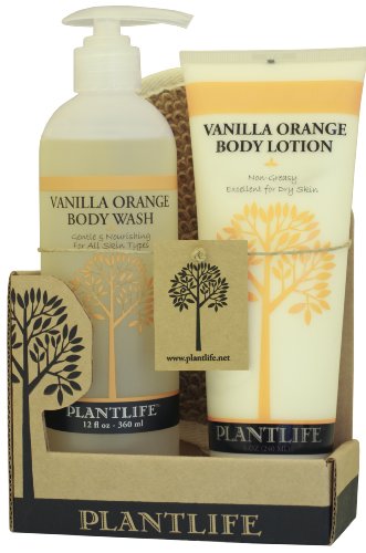 Body Wash & Lotion Combo Set Vanilla Orange