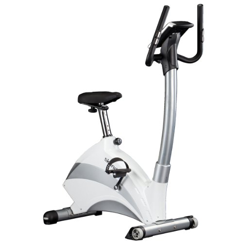 Skandika Merkur Heimtrainer Ergometer SF-1080, weiss grau, SF-1080