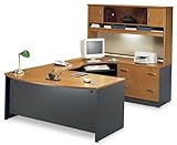 Series C / Corsa in Medium Cherry Package 1 - Bush Office Furniture