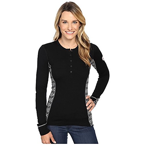 ダールオブノルウェイ アウター ニット&セーター Bykle Sweater Black/Whit [並行輸入品]