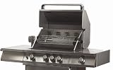 E-Z Que WG20.5x8 8-Inch-Cradle Rotisserie Kit for Weber Genesis Gold, Silver, and Platinum Series Gas Grills