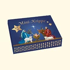 Mini-Krippe: Pop-up-Krippe in Streichholzschachtel (Verkaufseinheit)