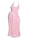 HOTOUCH Women Maternity Sleeveless Empire Waist Knee Length Crochet Lace Dress