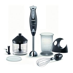 Siemens - MQ5N6PE - Mixeur plongeant - Power Edition - 750 Watt - Gris