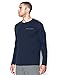 Under Armour Men's Charged Cotton Long Sleeve T-Shirt, Midnight Navy (410), X-Large