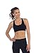American Fitness Couture Women's DTLA Criss Cross Strappy Back Sports Bra