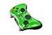 CHROME GREEN EVOLVE XBOX 360 FULL CONTROLLER SHELL