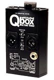 Whirlwind Qbox-REV2 Line Tester Inch Jack for Line-In or a 2k Ohm Telephone Earpiece Out
