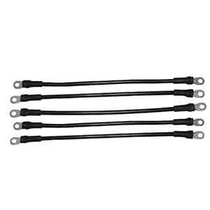 Club Car DS 95+ (48 Volt) Golf Cart - Battery Cable Set (4 Guage)