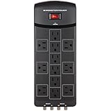 Monster Core Power&reg; 1200 12 outlet surge protector with AV protection