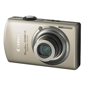 Canon PowerShot SD880IS 10MP Digital Camera with 4x Wide Angle Optical Image Stabilized Zoom (Gold)