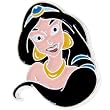 Licensed Disney JASMINE Cell Phone Antenna Ring