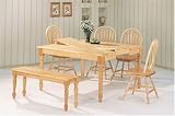 Contemporary 6 Piece Dining Set By Coaster Furniture