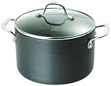 Produkt-Bild: Induktion Kasserolle f&uuml;r 2,8 Liter Inhalt, Topf mit Glasdeckel, Bratentopf Teflon Select Beschichtung, Durchmesser 18 cm, alle G&auml;ngigen Herdarten, NEU + OVP