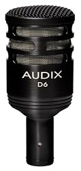 Audix D6 Dynamic Microphone, Cardioid