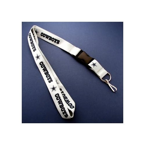 Dallas Cowboys Team Logo Lanyard (Grey)