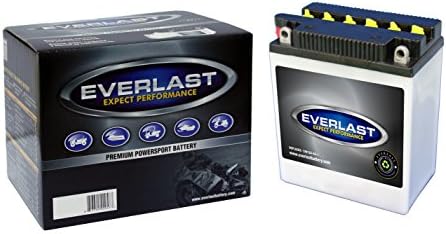 EverLast Batteries - 12N12A-4A-1 - 12 Volt, Conventional Battery with Acid Pack - 5 1/4 L X 3 1/8 W X 6 5/16 H